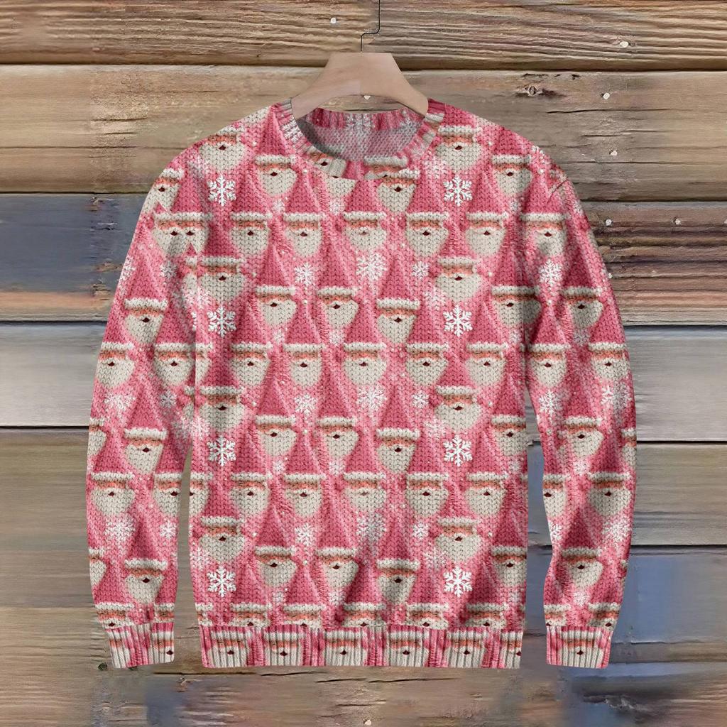 Funny Christmas Sweater For Men And Women, Holiday Pullover 2025, Novelty Crewneck Sweatshirt, Festive Gift