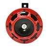2PCS Car Super Loud Horns Red/Black Car Motorcycle Electric Blast Tone Air Horn Kit 12V 115DB Horn Speaker Horns Universal