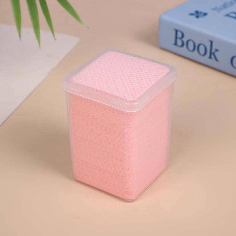 

Красота Ватные диски для очистки ресниц и инструменты для нейл-арта - Квадратные салфетки для снятия лака шести цветов