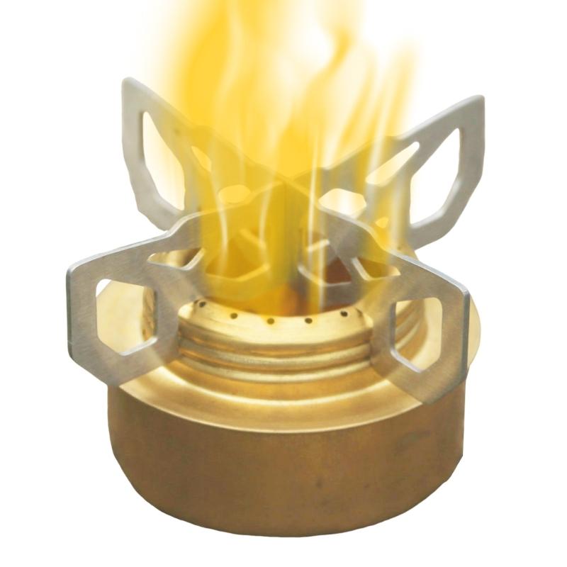 Portables Stainless Steel Stove Stand Camp Alcohols Stove Crosses Stand for Outdoor Cooking