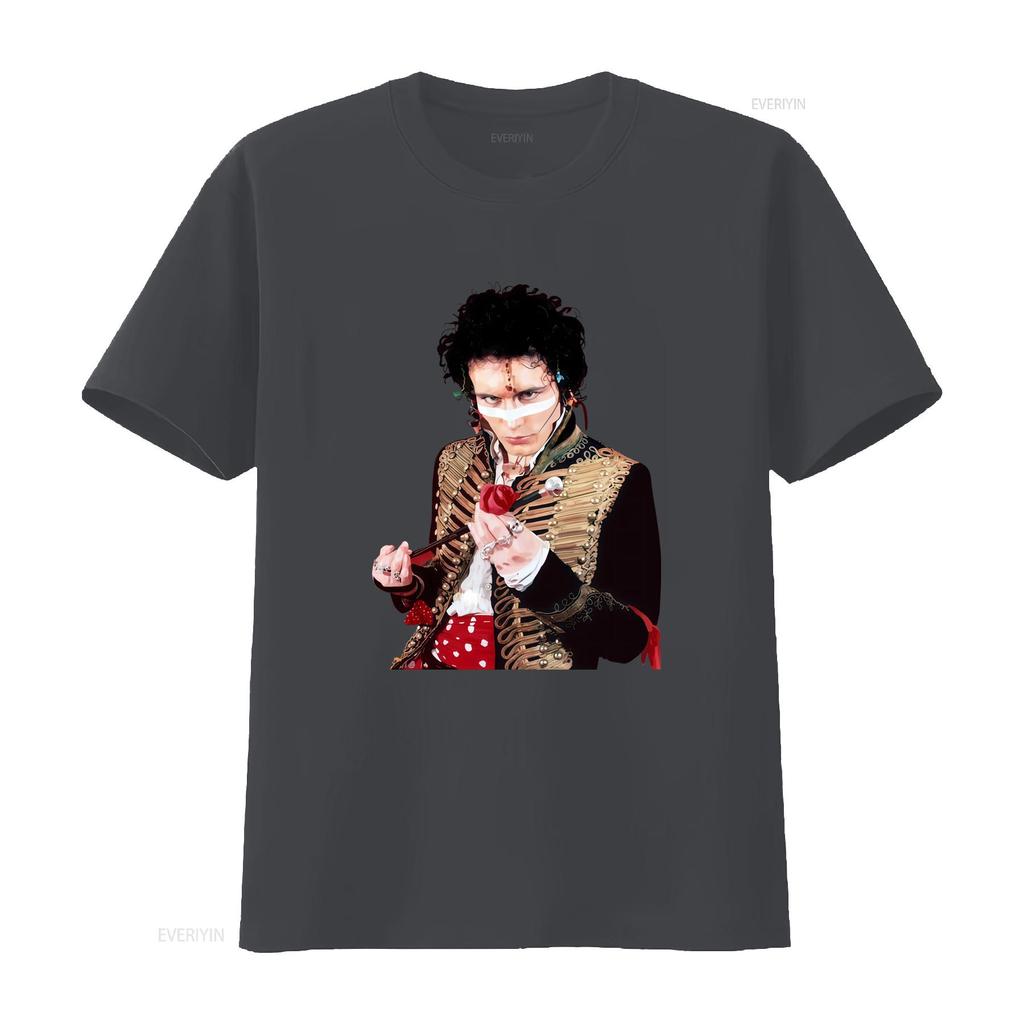 Adam Ant T Shirt All Sizes Available S 2345Xl Unique Print Design Perfect for Fans of Vintage Washed Soft Stretched Fashion