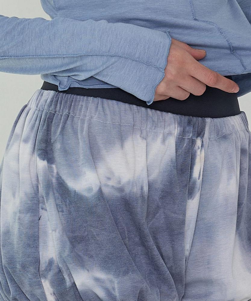 Debiweeo Frill Balloon Shorts Devi-B0093-Navy