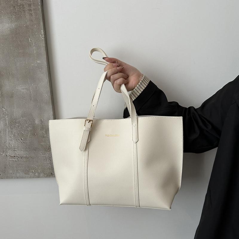 Women's Bag Large Capacity Soft Leather Tote Bags Casual Versatile Shoulder Handbag Winter Versatile Commute Bag