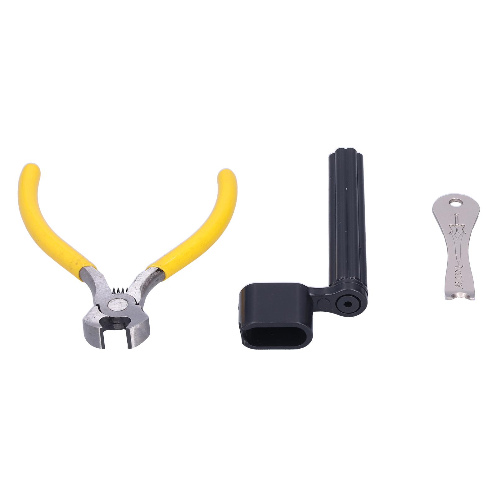 

Набор инструментов для обслуживания гитары из нержавеющей стали ABS, кусачки для торцов, съемник штифтов, намотчик