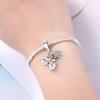 Christmas Party Copper Snowman Snowflake Charms Pendants Fit Diy Bracelet Necklace Women Jewelry Gifts For Friends