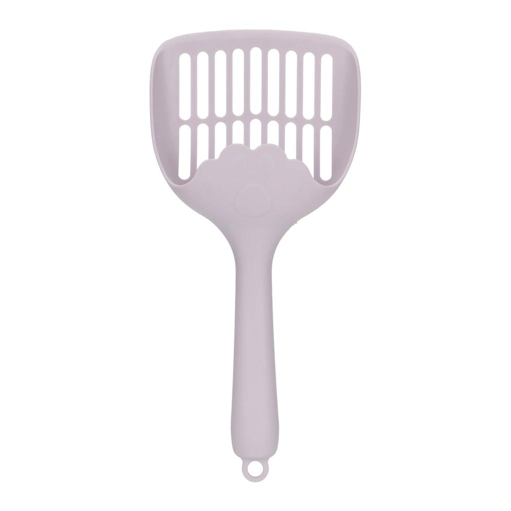 Cat Litter Shovel Simple Fashionable Rounded Arc Edge Cat Poop Scoop with Ergonomic Handle