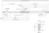 Nihon Slide Kogyo Slide Medium and Single Width Length Type Rail, Lightweight, Type, 27mm, 500mm, Pull-out S270-500C3