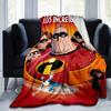 1pc The Increibles Printing Blanket - Soft, All-Season Throw for Living Room, Beroom,Personalize Gift with Aorable Cartoon Esign