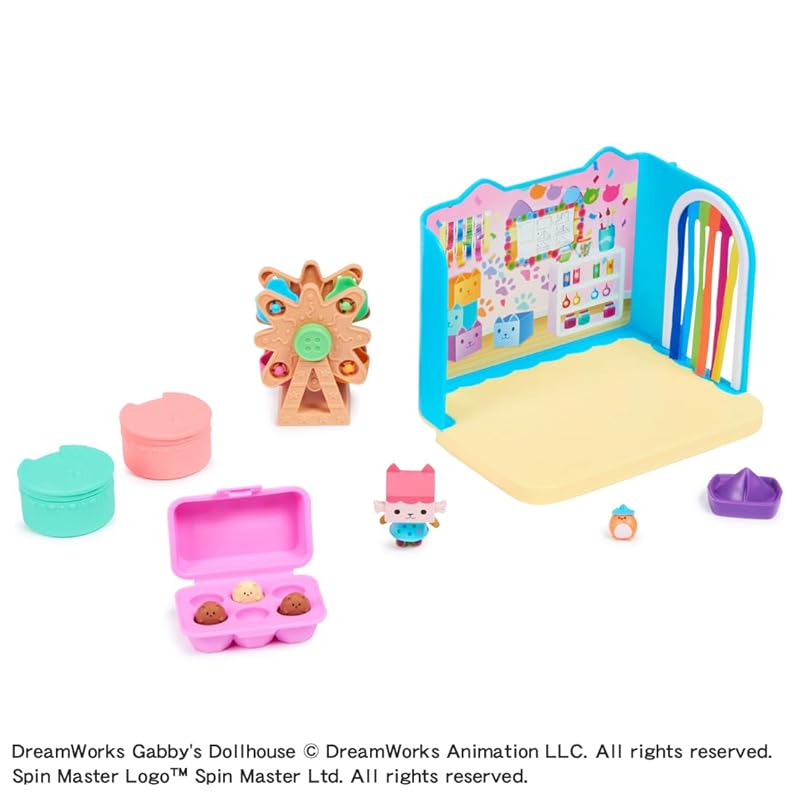 Gabby's Dollhouse Baby Box Craft Friends Room Set