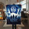 Personalisierte Schalke 04 Flanelldecke, Hohe Qualität, Bequem für alle Jahreszeiten, Heimdekoration, Wärme und Komfort