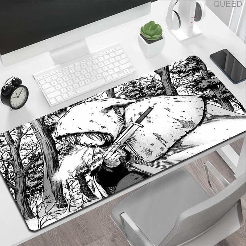 Großes Mauspadd Vinland Saga Mauspadd Gaming Groß Xxl Gamer Tastatur Mausmatte Schreibtischschutz Zubehör Computer PC Schreibtische Unterlagen