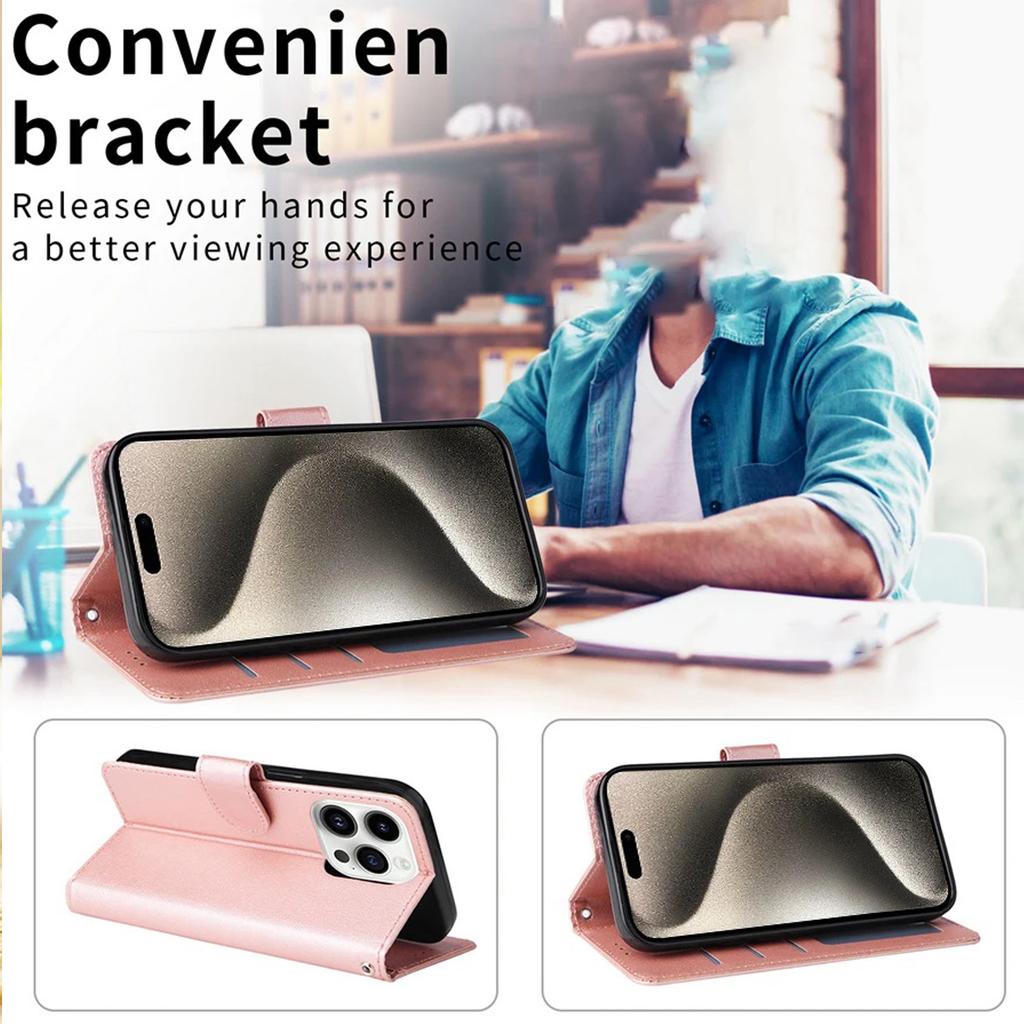 Magnetic Wallet Card Slot Photo Frame Kickstand Flip Leather Case For iPhone 15 Pro Max 14 Plus 13 12 11 XS XR SE 2022 8 7 Cover