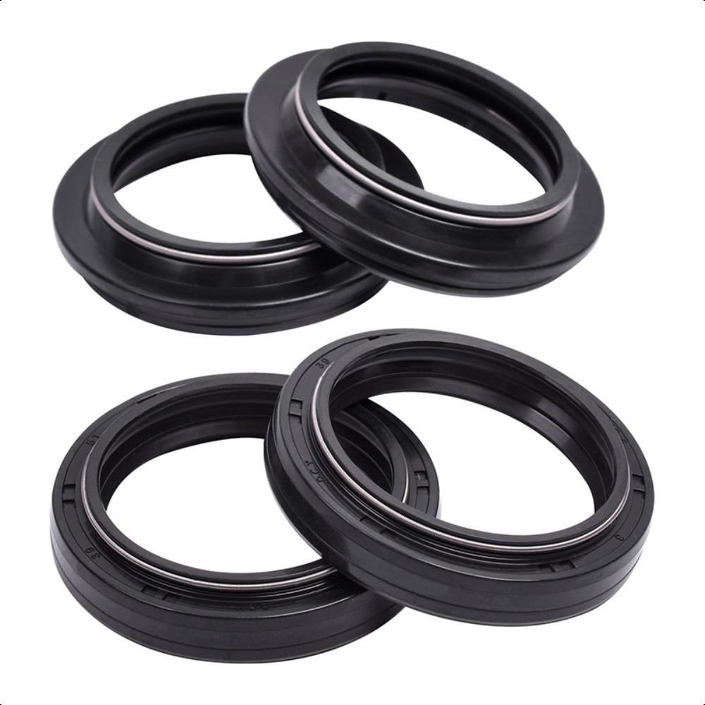 39x51x8 Motorcycle Front Shock Absorber Fork Damper Oil Seal 39 51 Dust Cover For HONDA NV600 Steed NV VLX 400 600 VLX400 VLX600