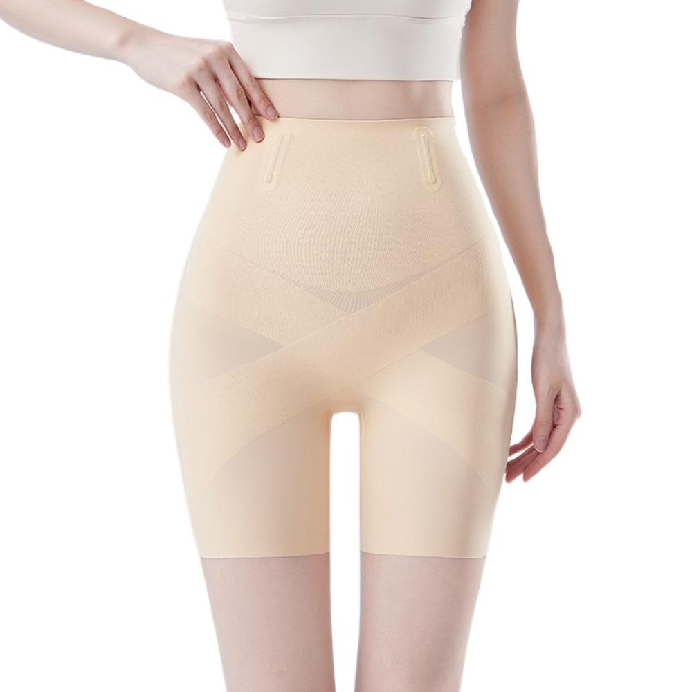 High Waist Butt Lift Shaper Thin Tummy Control Briefs Casual Slimming Seamless Panties  Women
