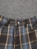 Jeans Patchwork a Quadri Multistile Design Americano con Cintura Rimovibile - Collezione Autunno/Inverno