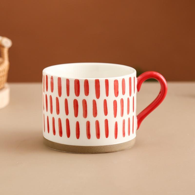 Couple Japanese Ceramic Water Mug Coffee Mug Milk Mug Home Hand Painted Cup to Cup Couple