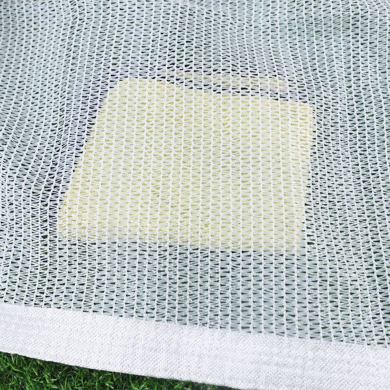 4Pin White Sunshade Net 55% Shading Rate Home Garden Succulent Plant UV Protection Balcony Terrace Shade Sail Car Sun Cover Shed