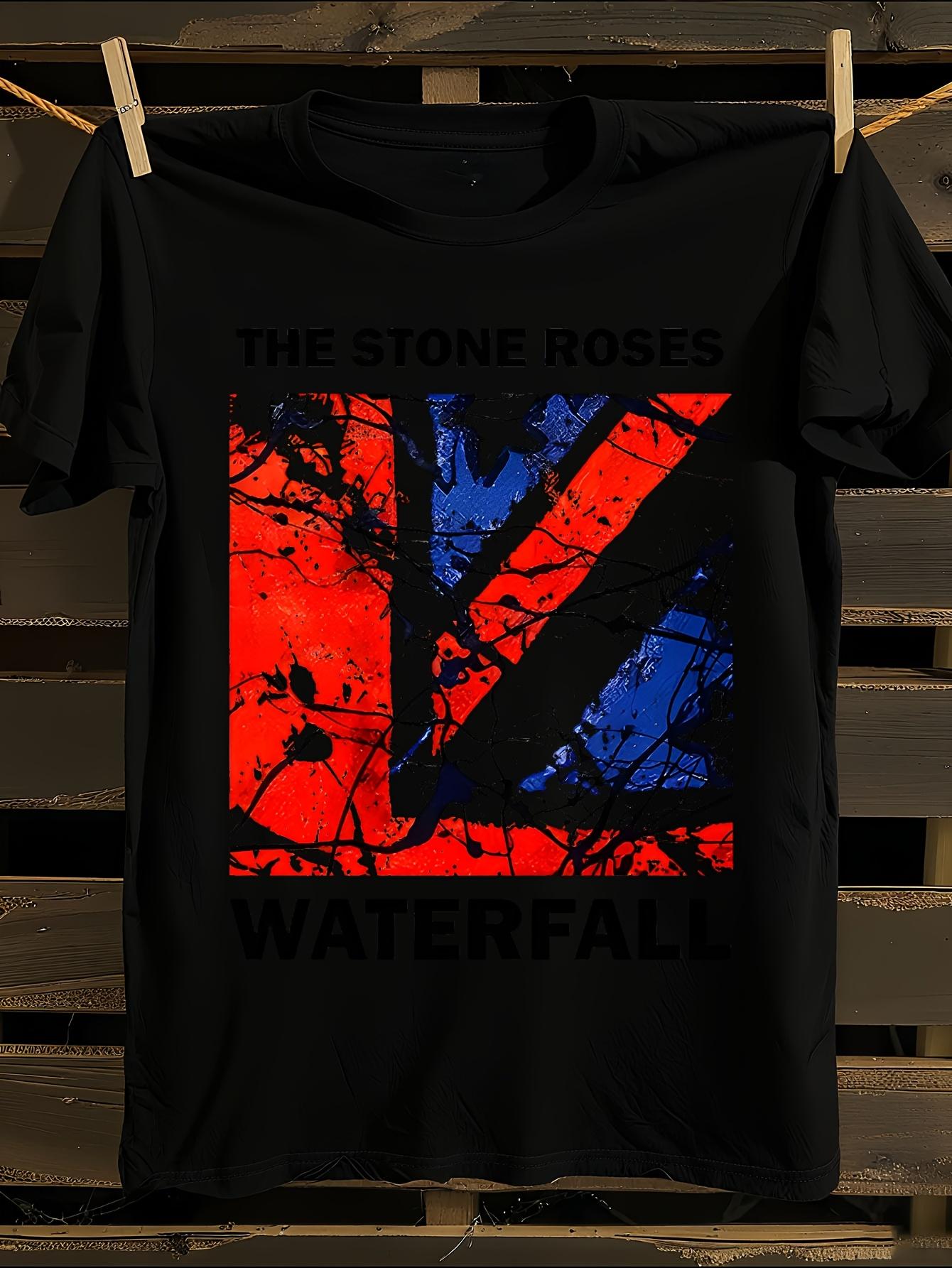 WoThe Stone Roses Waterfall Graphic Tshirt XXXL