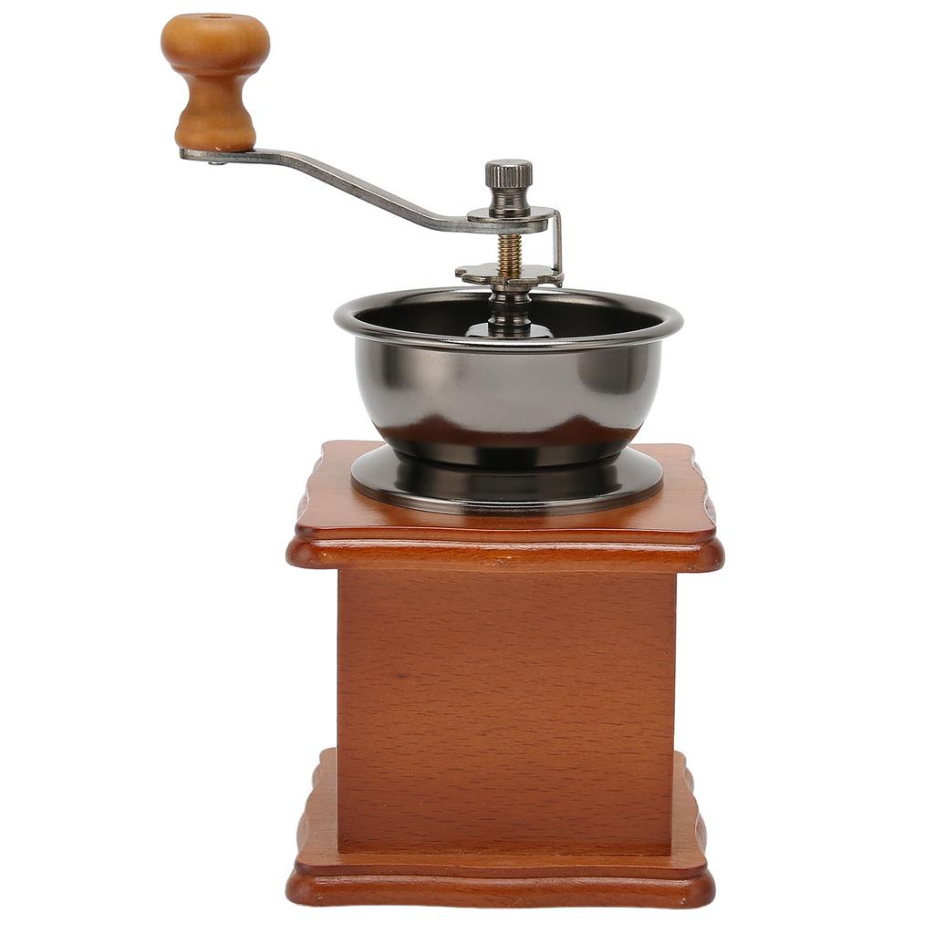 Manual Coffee Bean Grinder Vintage Style Hand Coffee Mill Grinder for Home Coffee Shop Milk Tea