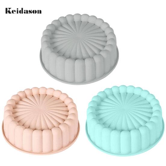 Convenient 3D Mold Heat-resistance Silicone Cake Pastry Baking Tray Bakery Supplies