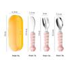 ZISIZ Stainless Steel Baby Portable Cutlery Set