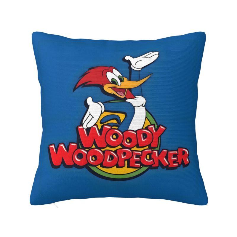 Custom Disney Woody Woodpecker IX Pillow Case for Sofa Cartoon Kawaii Anime Nordic Cushion Cover Soft Pillowcase