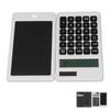 Office Desk Calcultor Solar Powered Multifunctional Pocket Desktop Calculator with Writing Tablet
