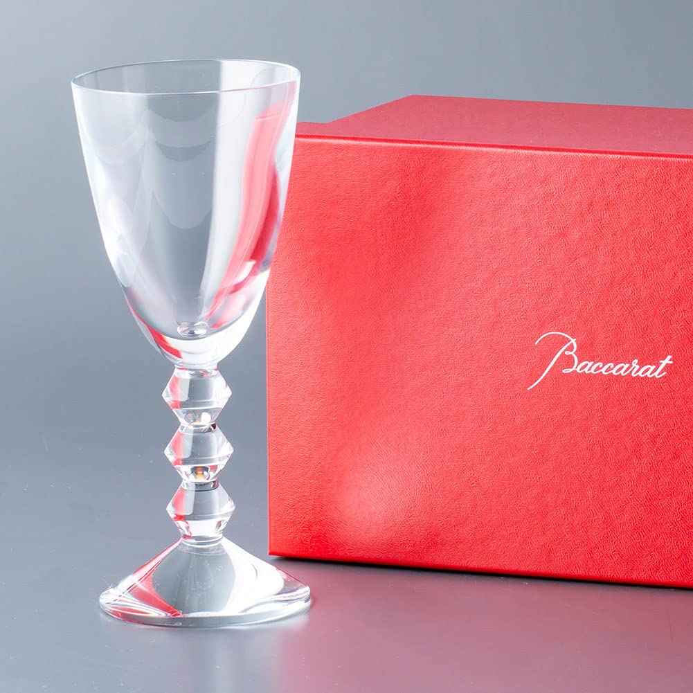 Baccarat Vega Wine Glass, Large (M Size), 200cc, 1365103 VEGA GLASS 3, Clear, New Life [Parallel Import]
