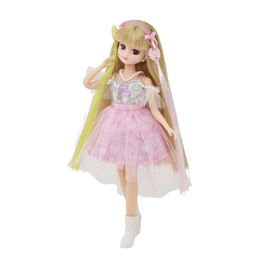 TAKARA TOMY Licca-chan Doll Exterica-chan Oshi Pink Dress-up Play Toy Ages 3+