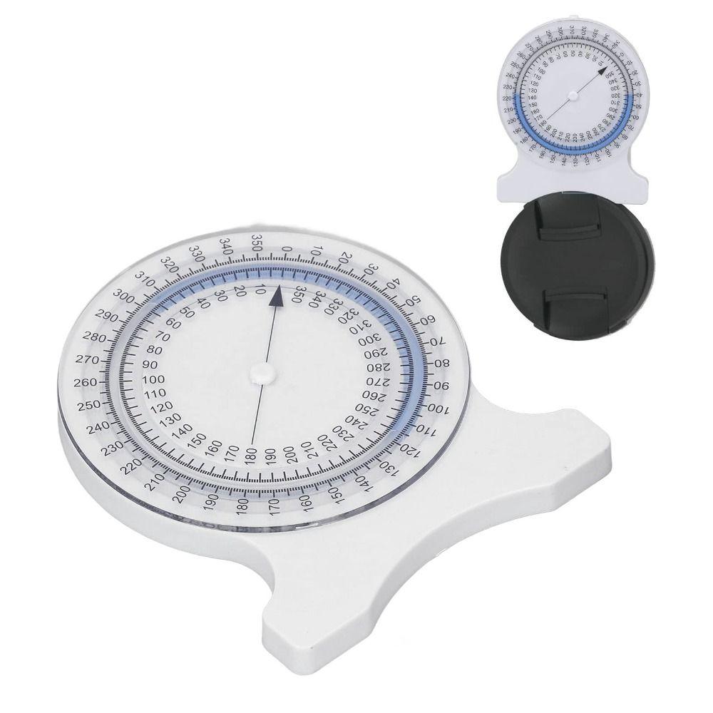 Non Leak Bubble Inclinometer Gauge 0-360 Degrees Scoliometer  Back Assessment