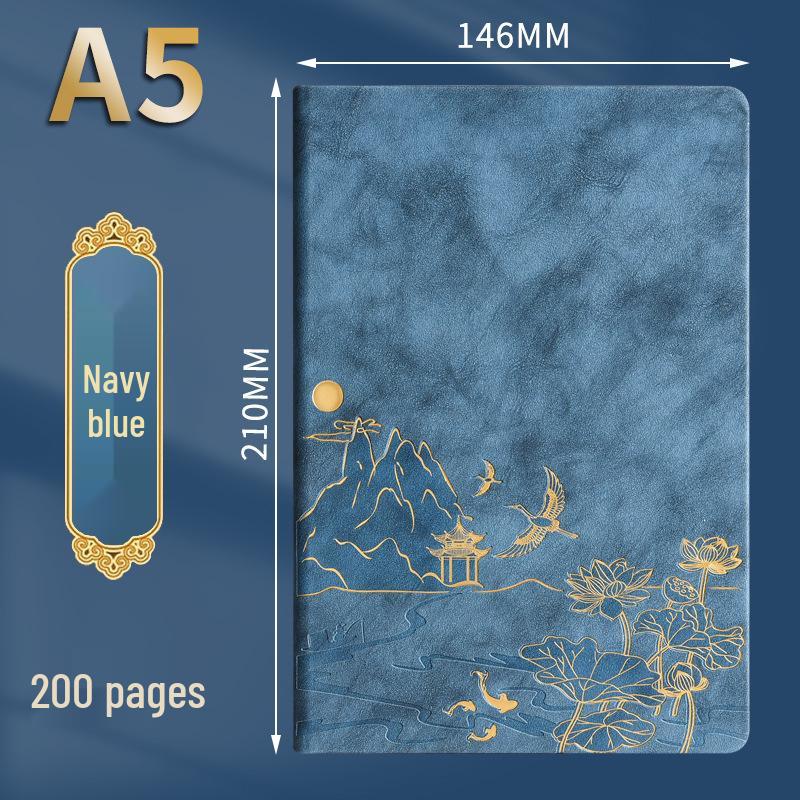 Подарочный набор блокнотов А5 в ретро китайском стиле для бизнеса и офиса