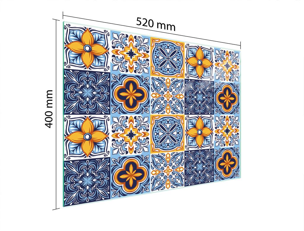 SZKLANA DESKA DO KROJENIA 52x40 MOZAIKA