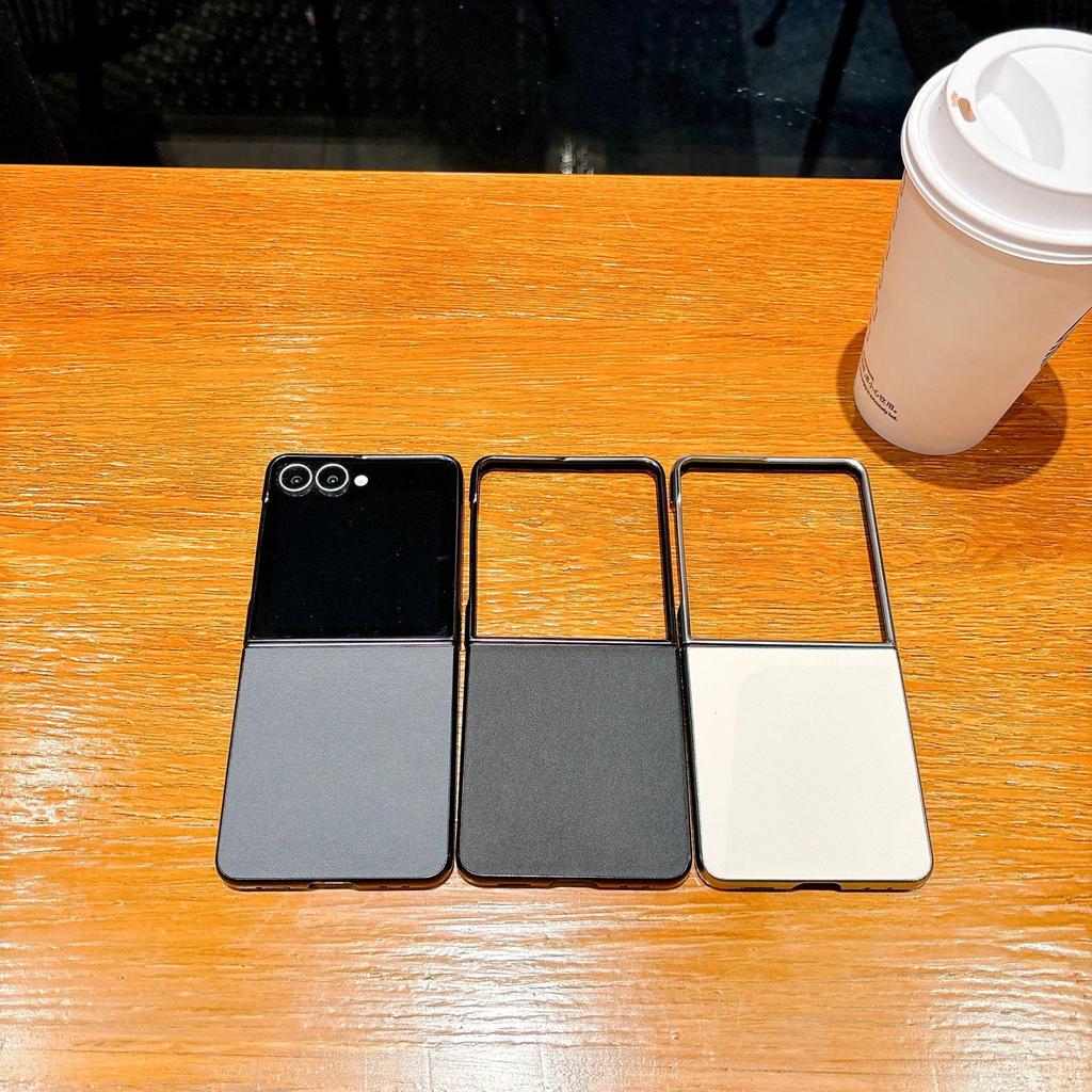Husă Flip din Piele Placată cu Metal pentru Samsung Galaxy Z Fold 7