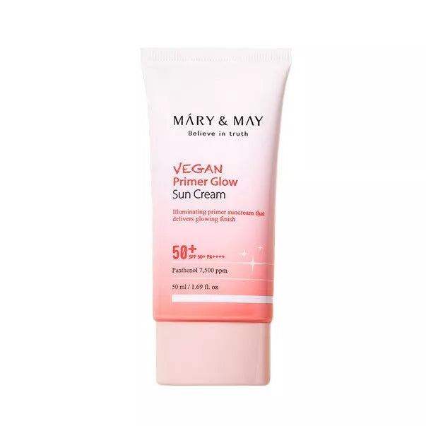 Mary & May Wegański krem bazowy rozświetlający z filtrem przeciwsłonecznym SPF50+ PA++++ 50ml