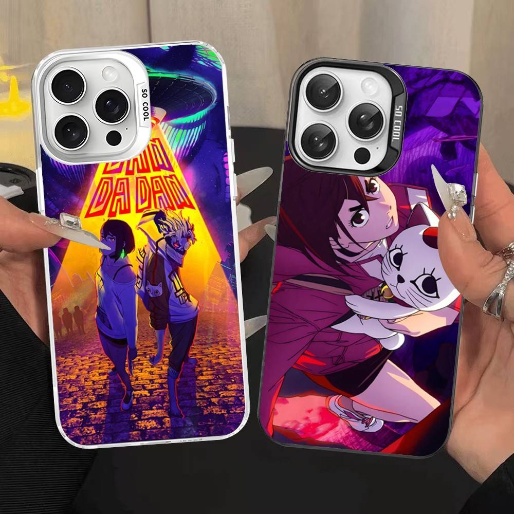 Adventure Anime Dandadan Phone Cases For IPhone 17 16 15 14 13 12 11 Plus Pro Max Pro Color Matte Cover