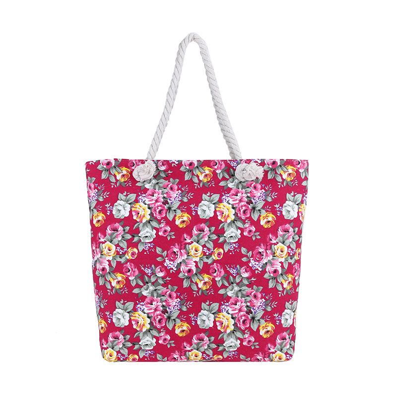 Single-shoulder Bag Fashionable Women's Bag Ethnic Style Large-capacity Tote Bag