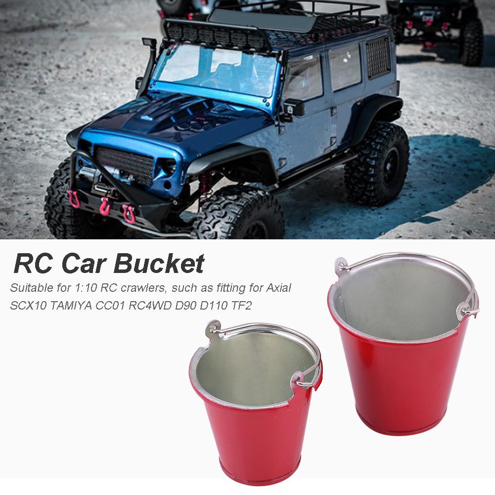 RC Crawler Metal Shovel Bucket Accessory Model Decor for Axial SCX10 TAMIYA D90