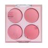Summer Sweet Girl Four-Color Matte Blush: Natural Nude Makeup Set for a Fresh, Youthful Look