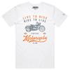 VOICEART Live To Ride Ride To Live Vintage Graphic T-Shirt for Bike Lovers