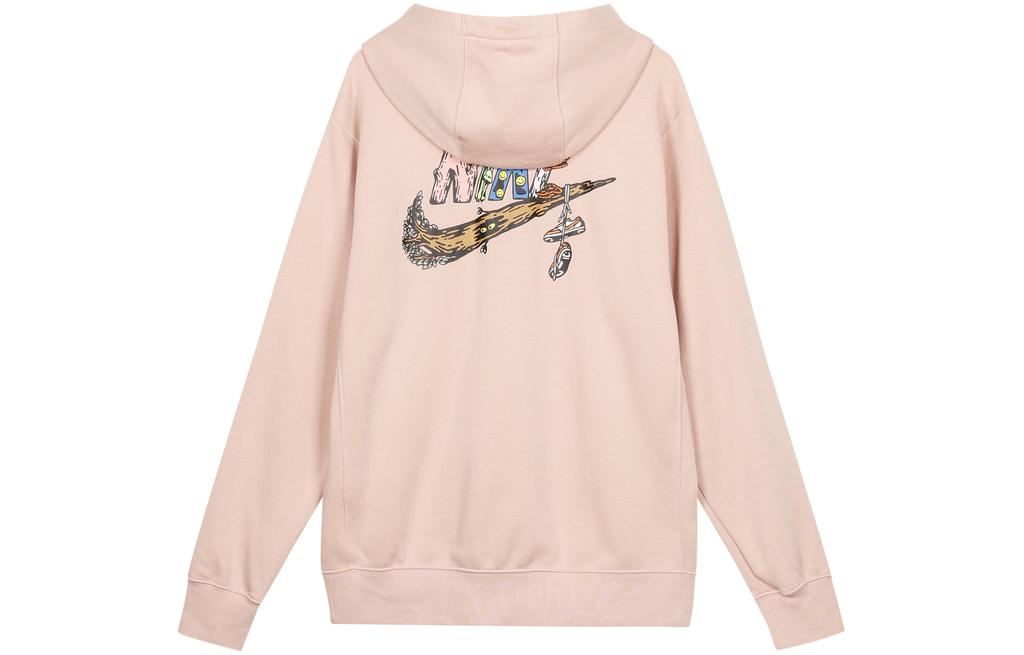 Nike Sweatshirts Men's Pink Hooded Thickened Regular DM2250-601