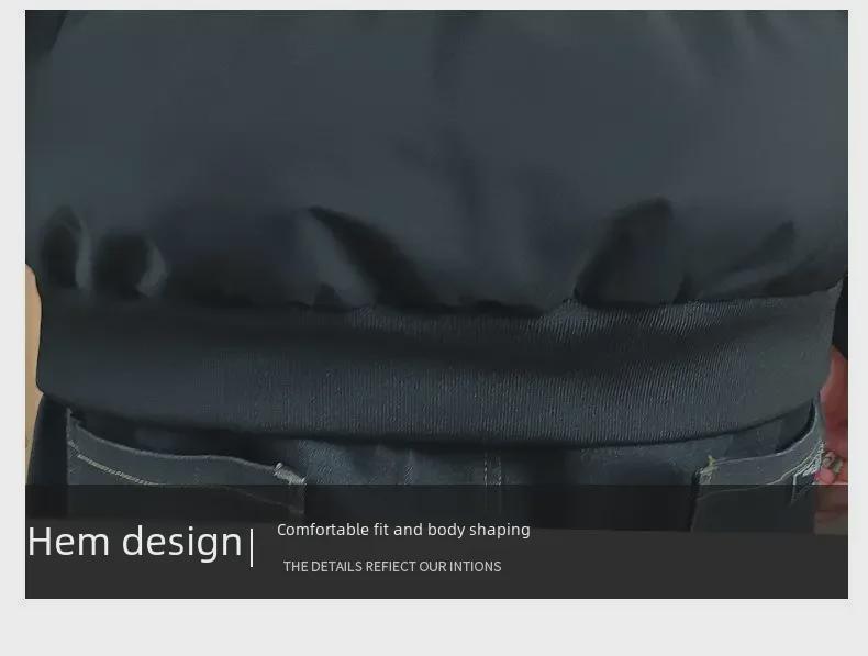 Winterjacke aus dicker Baumwolle mit Stehkragen für Herren – warmer, einfarbiger Mantel für kaltes Wetter