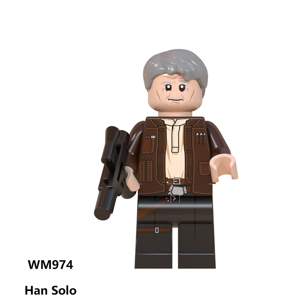 Star Wars Series Assembled Building Block Toys Minifigures Children Toy Wm971-wm78