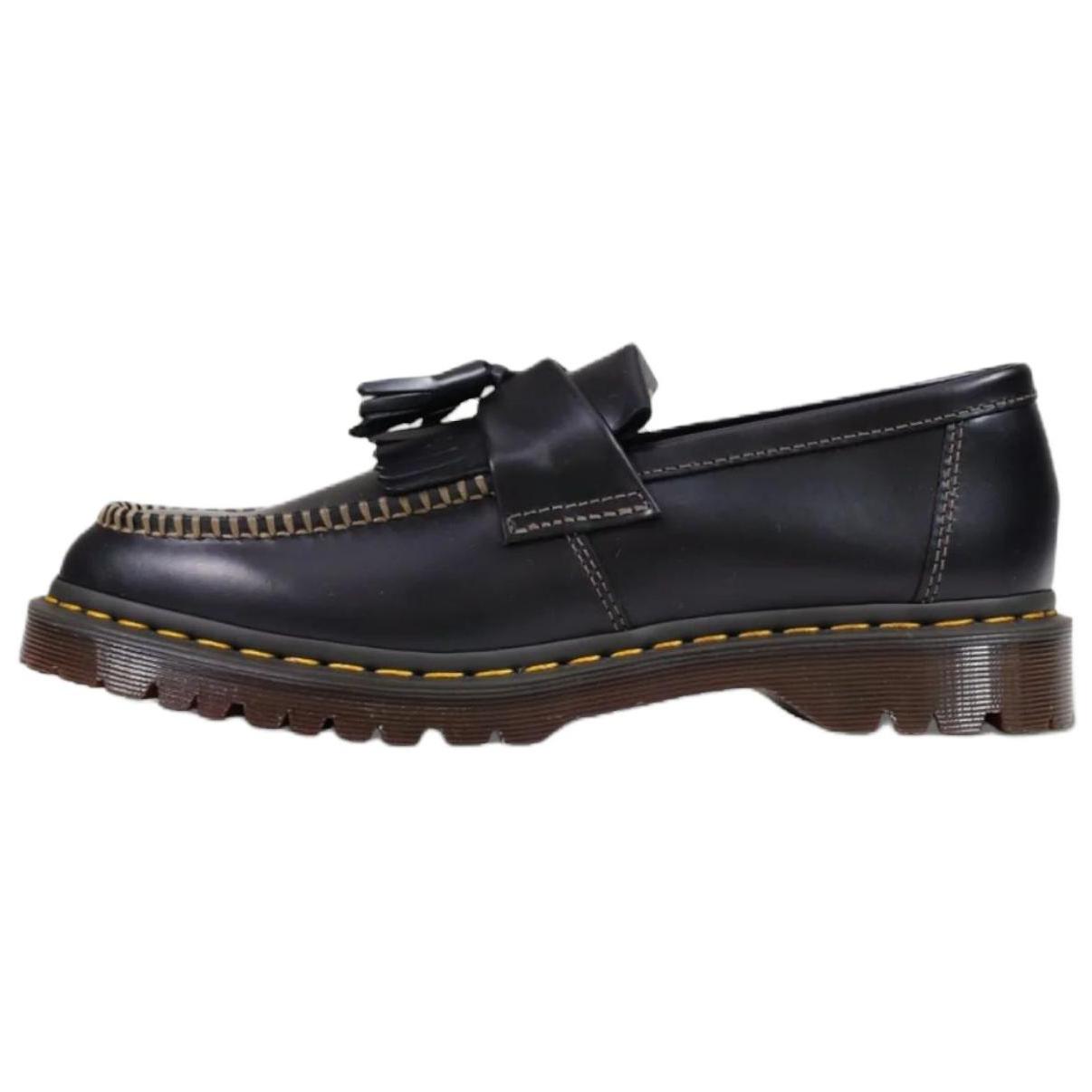 

Dr. Martens Adrian Ben Black Orleans Leather Simple Comfortable Loafers Men loafers 42849001 41