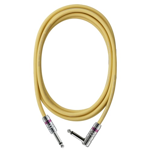 Providence LE501 Shielded Cable, 2m, S/L Plug (Straight/L-Shaped), Yellow
