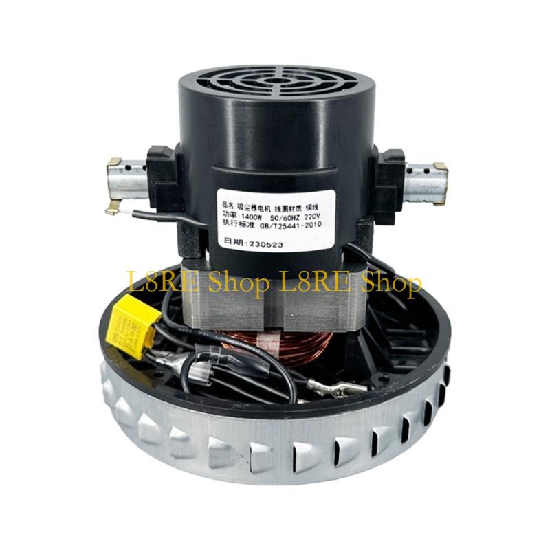 L8RE 1400W Dammsugarmotor 130mm Diameter Ersättningsmotor Dammsugardel Dammsugar Zubehör för Flera Märken