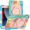 3in1 Shockproof Case IPad 7/8/9th Gen 10.2 Inch 360 Rotation Stand Hand Strap PCSilicone Cover