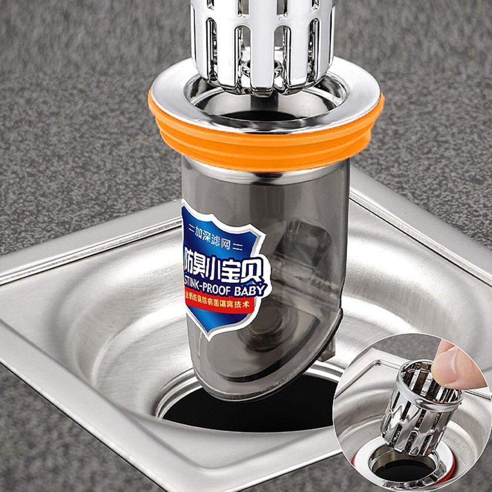 

Anti-odor Floor Drain Core Magnetic Suction Sewer Cover Universal Floor Drain Toilet