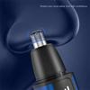 Fast Charging Nose Hair Scissor Digital Display Eyebrows Razor Electric Nose Hair Trimmer  Travel