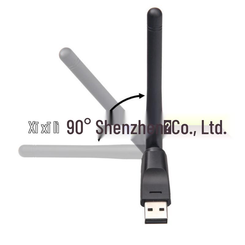 Computer WiFi Receiver: USB Wireless Network Card with External Antenna