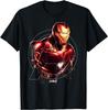 Marvel Avengers Endgame Iron Man Porträt Grafik T-Shirt Klein